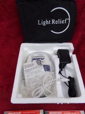 “Light Relief” pain relief device. NEW IN PACKAGE, still in the wrapper