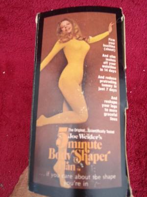 Joe Weider’s 5 Minute Body Shaper Plan. In OEM box. looks unused.
