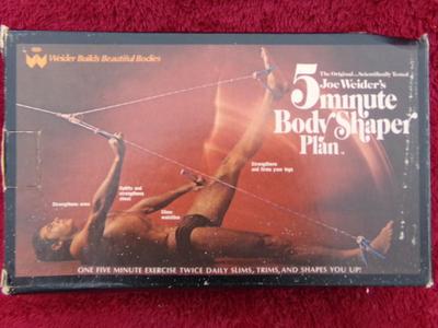Joe Weider’s 5 Minute Body Shaper Plan. In OEM box. looks unused.