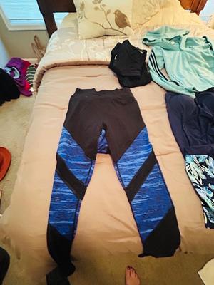 LIKE NEW WOMENS ADIDAS (M), DOLCE BONITA (L) ACTIVE WEAR AND LANDS END SWIMWEAR (10) & MORE