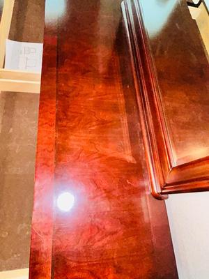 MARSEILLE COLLECTION 8 DRAWER DRESSER W/ LANDSCAPE MIRROR