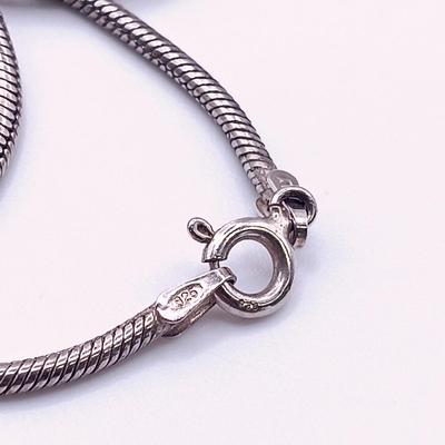 LOT 7: Sterling Silver Necklace from Guadalupe, Mexico with Abalone and Sterling Tie Clip, Sterling Kokopelli Cufflinks & Silver-Tone...