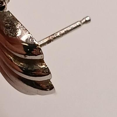 LOT 123: Sterling 925 Silver Earrings 8.7g
