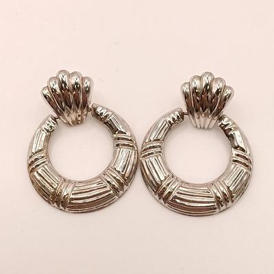 LOT 123: Sterling 925 Silver Earrings 8.7g