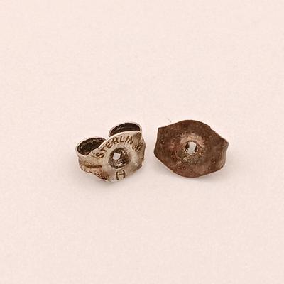 LOT 123: Sterling 925 Silver Earrings 8.7g