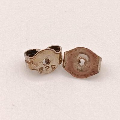 LOT 125: Sterling 925 Silver Native American Earrings 15.2gtw