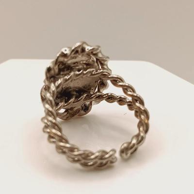 LOT 128: Set of (4) Sterling Silver Rings with (4) Others Sizes 5 & 6