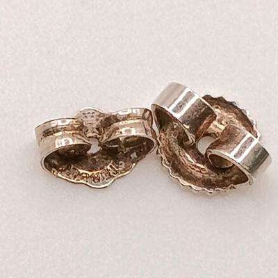 LOT 129: Sterling 925 Silver and Gemstone Earrings 11.1gtw
