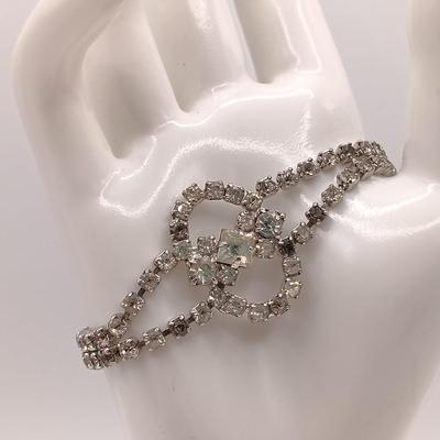 LOT 130: Vintage Rhinestone Jewelry Collection