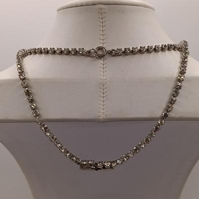 LOT 130: Vintage Rhinestone Jewelry Collection