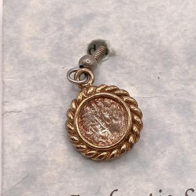 LOT 131: Treasure Salvors Inc. Silver Ingot Recovered from the Nuestra Senora de Atocha in Earrings with COA