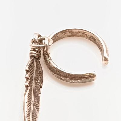 LOT 132: Sterling 925 Silver Native American Earrings 15.6gtw