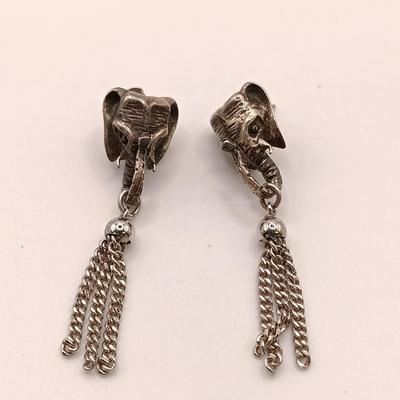 LOT 133: Sterling 925 Silver Earrings 17.5g