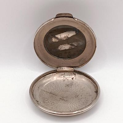 LOT 134: Antique Art Deco 1920s Cara Nome Langlois Compact, Glass Vanity Jars & More