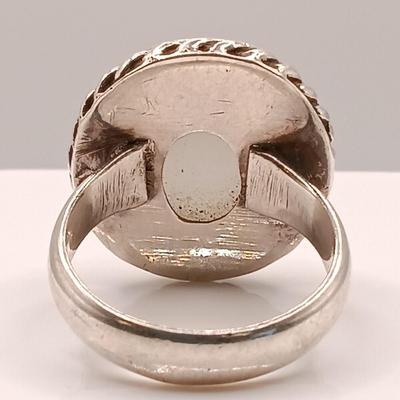 LOT 138: Set of (4) 925 Sterling Silver and Gemstone Rings 24.3gtw