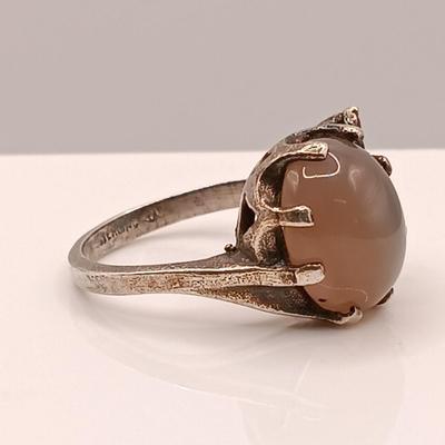 LOT 138: Set of (4) 925 Sterling Silver and Gemstone Rings 24.3gtw