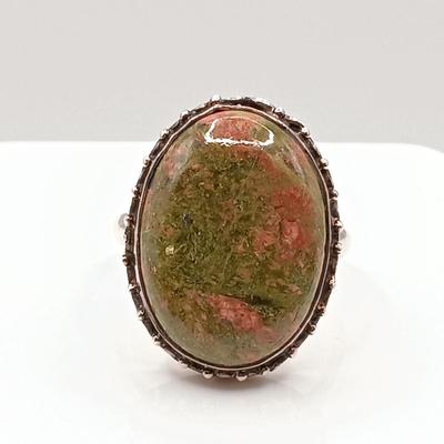 LOT 138: Set of (4) 925 Sterling Silver and Gemstone Rings 24.3gtw