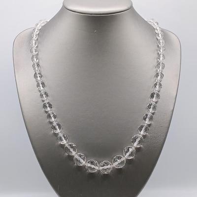 LOT 140: Set of (3) Crystal Necklaces and Earring Sets
