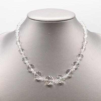 LOT 140: Set of (3) Crystal Necklaces and Earring Sets