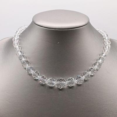 LOT 140: Set of (3) Crystal Necklaces and Earring Sets