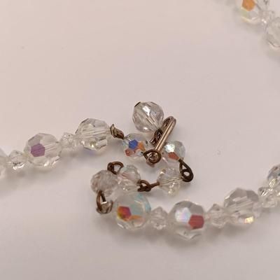 LOT 146: Set of (4) Aurora Borealis Bead Necklaces