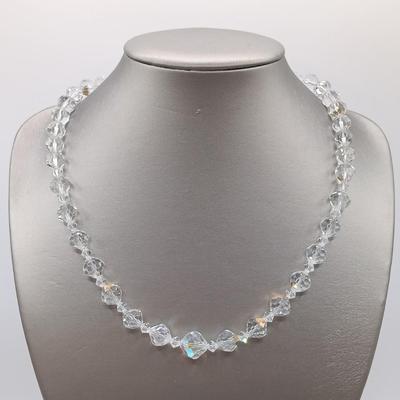 LOT 146: Set of (4) Aurora Borealis Bead Necklaces