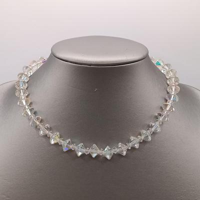 LOT 146: Set of (4) Aurora Borealis Bead Necklaces