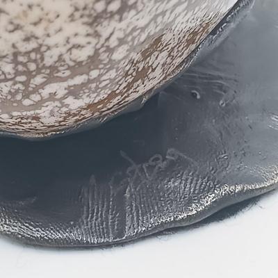LOT 168: Michael Storey Signed Bronze and Stone Sculpture Lizard