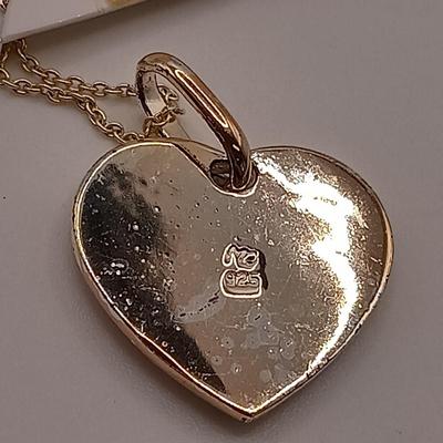LOT 183: Vintage Sterling Silver Marsal Heart Pendant Necklace, Naldo Brooch & Heart Bracelet 23.6gtw