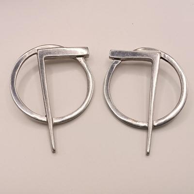 LOT 187: Vintage 80s Glen Yank Earrings with Silver-Tone Jewelry Collection
