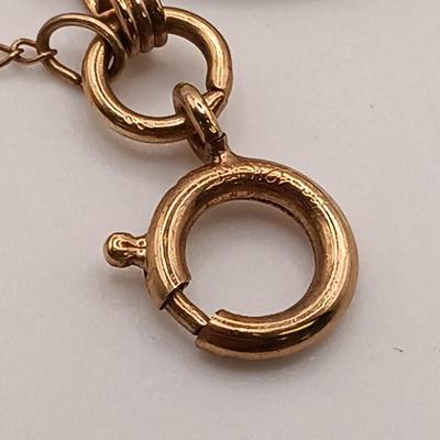LOT 188: WRE 1/20 12K Gold Filled Bracelets with Kirks Folly Hair Clip & Gold-Tone Necklace