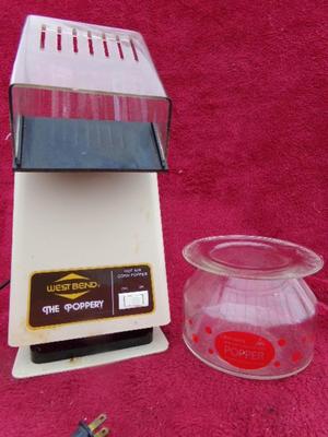 PopCorn anyone? Two corn popping device West Bend & Catamount’s microwave personal corn popper. Have it your way.