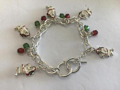 Santa Charm Bracelet