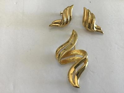 Brooch, Earrings Vintage