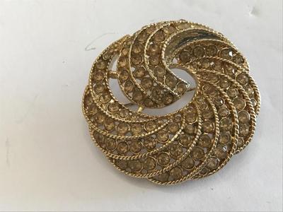 Rhinestone Fashion Brooch