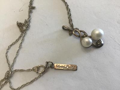 925 Vantel Pearl Necklace Vintage