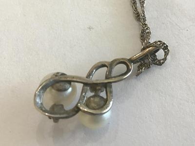925 Vantel Pearl Necklace Vintage