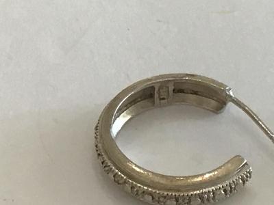 925 Vintage Hoop Earrings