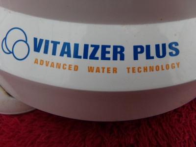 Vitalizer Plus water enrichment kit. Looks good, clean. w/extras.