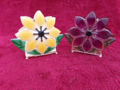 A couple of paper napkin holders. How 50s.