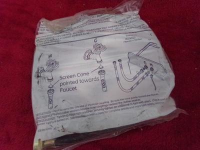 Two NEW water supply hoses for clothes washer. In OEM bag