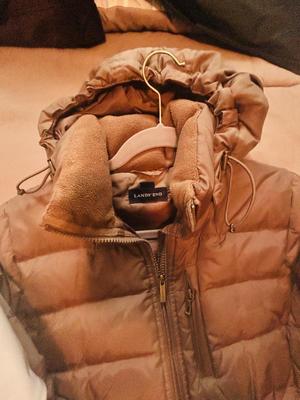 NORTH FACE JACKET (M) J JILL SWEATER (S) LANDS END DOWN FILLED COAT (S)