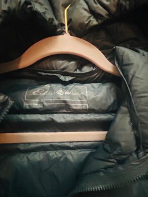 LADIES LARGE EDDIE BOWER COAT AND LANDS END SIZE SMALL