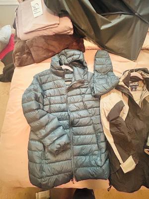 LADIES LARGE EDDIE BOWER COAT AND LANDS END SIZE SMALL