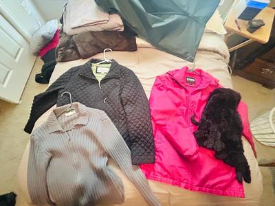 LADIES JACKETS AND SWEATER