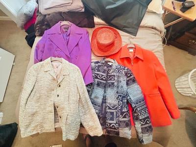 LADIES DRESS JACKETS AND SCALA COLLECTION HAT