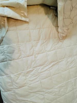 FULL SIZED BEDDING AND KING DOWN BLANKET
