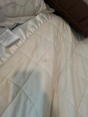 FULL SIZED BEDDING AND KING DOWN BLANKET
