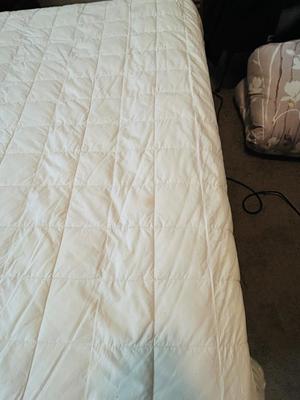 FULL SIZED BEDDING AND KING DOWN BLANKET