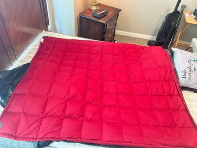 EDDIE BAUER THROW, KING SIZED SHEETS, SLANKET AND THROW PILLOW